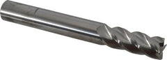 Accupro - 3/4", 4 Flute, Single End, Solid Carbide, 0.02" Corner Radius End Mill - 6" OAL, 40° Helix, Right Hand Flute, 2" LOC, Right Hand Cut - Americas Industrial Supply