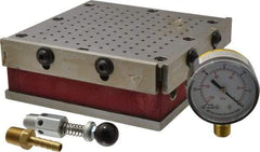 Suburban Tool - 6" Long x 6" Wide x 2-1/4" High, 1/4 Min Pump hp, S1 Sine Plate Compatibility, Vacuum Chuck - Square & Parallel to within 0.0002, 1/4 NPT Connector - Americas Industrial Supply