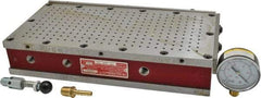 Suburban Tool - 12" Long x 6" Wide x 2-1/4" High, 1/2 Min Pump hp, S2 Sine Plate Compatibility, Vacuum Chuck - Square & Parallel to within 0.0003, 1/4 NPT Connector - Americas Industrial Supply