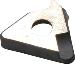 Kennametal - 5.31mm Inscribed Circle, Triangle Threading Shim for Indexables - 0.1575" Thick, SM Shim Style, Left Hand, Right Hand Cut - Americas Industrial Supply