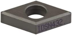 Kennametal - 7.52mm Inscribed Circle, Diamond (Shape) Turning Shim for Indexables - 0.19" Thick, IDSN Shim Style - Americas Industrial Supply