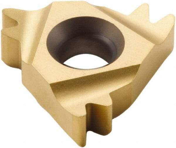 Seco - 16NR Internal Right Hand 11 Whitworth Laydown Threading Insert - Grade CP500, TiAlN/TiN Coated Carbide - Americas Industrial Supply