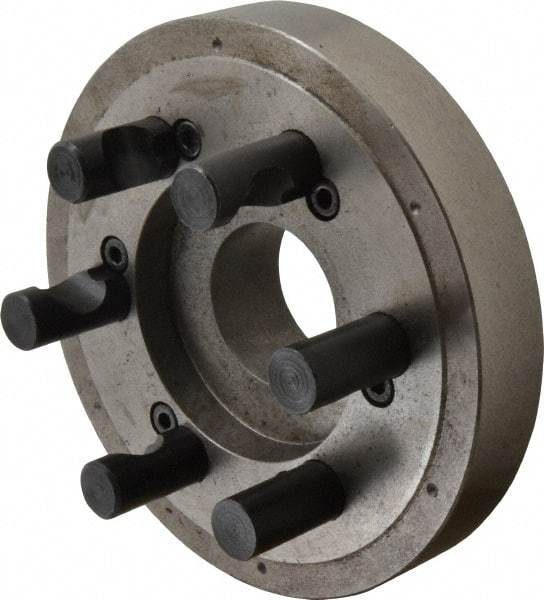 BTC - Adapter Back Plate for 8-1/4" Diam Self Centering Lathe Chucks - D1-6 Mount - Americas Industrial Supply