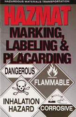 NMC - HazMat Marketing Labeling and Placarding Regulatory Compliance Manual - English, Laboratory Safety Series - Americas Industrial Supply