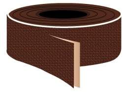 NMC - Brown Solid Color Anti-Slip Vinyl Tape - 12" Wide x 60' Long x 0.05" Thick, General Traffic - Americas Industrial Supply