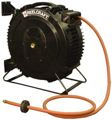 Reelcraft - 66' Spring Retractable Hose Reel - 232 psi, Hose Included - Americas Industrial Supply