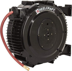 Reelcraft - 50' Spring Retractable Hose Reel - 232 psi, Hose Included - Americas Industrial Supply