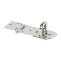 Sugatsune - 1-1/2" Wide, Screw Down Hasp - Stainless Steel - Americas Industrial Supply