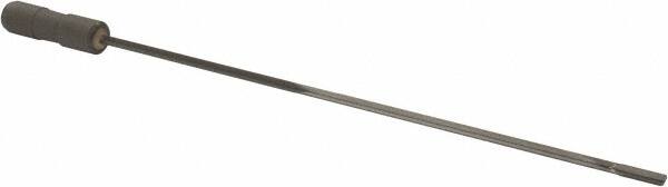 Made in USA - 7/32", 12" Flute Length, 13" Depth of Cut, Carbide-Tipped Shank, Single Flute Gun Drill - Americas Industrial Supply