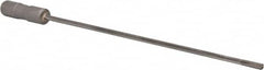 Made in USA - 1/4", 12" Flute Length, 13" Depth of Cut, Carbide-Tipped Shank, Single Flute Gun Drill - Americas Industrial Supply