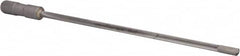 Made in USA - 3/8", 12" Flute Length, 13" Depth of Cut, Carbide-Tipped Shank, Single Flute Gun Drill - Americas Industrial Supply