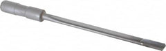 Made in USA - 27/64", 6" Flute Length, 7" Depth of Cut, Carbide-Tipped Shank, Single Flute Gun Drill - Americas Industrial Supply