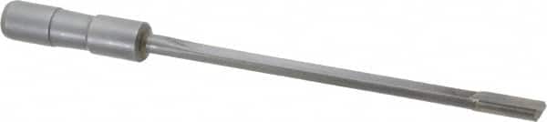 Made in USA - 25/64", 6" Flute Length, 7" Depth of Cut, Carbide-Tipped Shank, Single Flute Gun Drill - Americas Industrial Supply