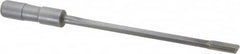 Made in USA - 25/64", 6" Flute Length, 7" Depth of Cut, Carbide-Tipped Shank, Single Flute Gun Drill - Americas Industrial Supply