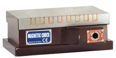 Value Collection - Standard Pole Rectangular Permanent Magnetic Block Chuck - 24" Long x 8" Wide x 2.874" High - Americas Industrial Supply