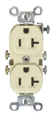 Cooper Wiring Devices - Straight Blade Receptacles   Receptacle Type: Duplex Receptacle    Grade: Specification - Americas Industrial Supply