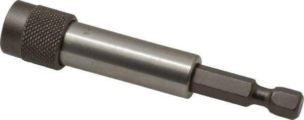 Apex - 1/4" Hex Drive 2-29/32" OAL Hex Bit Holder Bit - 1/4" Hex, Steel - Americas Industrial Supply