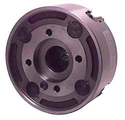 Bison - 4 Jaws, 16" Diam, Independent Manual Lathe Chuck - Americas Industrial Supply