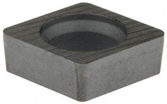 Kennametal - 5.46mm Inscribed Circle, Diamond (Shape) Turning Shim for Indexables - 1/8" Thick, SM Shim Style, Left Hand, Neutral, Right Hand Cut - Americas Industrial Supply