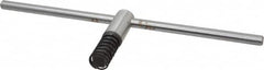 Bison - 20, 25" Chuck Diam Compatibility, Lathe Chuck Key - Compatible with 4-Jaw Chucks, Self Ejecting, 5-33/64" Body Length, 0.748" Actual Key Square Size - Americas Industrial Supply