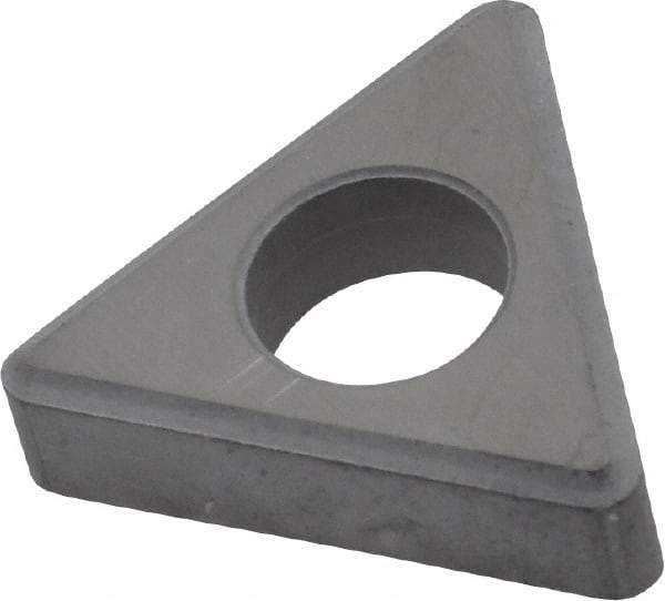 Kennametal - 1/2" Inscribed Circle, Triangle Boring Bar Shim for Indexables - 3/16" Thick, ITSN Shim Style, Negative Rake - Americas Industrial Supply