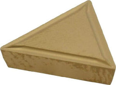 Kennametal - TPMR321 Grade KC850 Carbide Turning Insert - TiC/TiCN/TiN Finish, 60° Triangle, 3/8" Inscr Circle, 1/8" Thick, 1/64" Corner Radius - Americas Industrial Supply