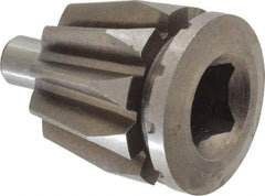 Bison - Forged Steel Lathe Chuck Pinion - 6" Chuck Diam Compatible, 1.1" OD - Americas Industrial Supply