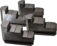 Bison - 20" Max Chuck Diam Compatibility, Steel Master Jaws - 2.0472" Wide x 6" Long x 3.6811" High - Americas Industrial Supply