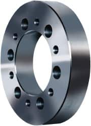 Pratt Burnerd America - Adapter Back Plate for 8" Diam Self Centering Lathe Chucks - A1/A2-5 Mount, 2-1/4" Through Hole Diam, Steel - Americas Industrial Supply