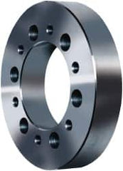 Pratt Burnerd America - Adapter Back Plate for 6" Diam Self Centering Lathe Chucks - L-0 Mount, 1.81" Through Hole Diam - Americas Industrial Supply