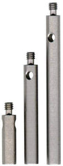 Fowler - M2 Female and Male Connection, 3mm Stem Diameter, Stainless Steel, CMM Stylus Extension - 40mm Overall Length, 4mm Outer Diameter, For Use with CMM Touch Trigger Probes - Americas Industrial Supply