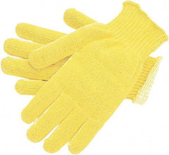 MCR Safety - Size S, ANSI Cut Lvl A2, Cut Resistant Gloves - Yellow - Americas Industrial Supply