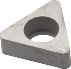 Kennametal - 3/8" Inscribed Circle, Triangle Boring Bar Shim for Indexables - 3/16" Thick, ITSN Shim Style, Negative Rake - Americas Industrial Supply