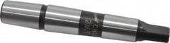 Jacobs - 2MT Shank, JT6 Mount Taper, Drill Chuck Arbor - Morse Taper Shank, Jacobs Taper Mount - Exact Industrial Supply