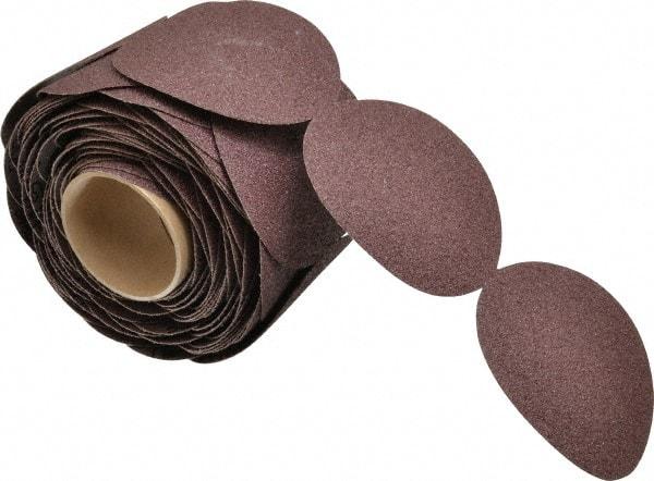 3M - 5" Diam, 36 FEPA Grit Aluminum Oxide Adhesive PSA Disc - Very Coarse Grade, X Weighted Cloth Backing, For Bench Top Motors, Random Orbital Sanders - Americas Industrial Supply