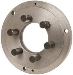 Interstate - Adapter Back Plate for 10" Diam Lathe Chucks - D1-6 Mount - Americas Industrial Supply