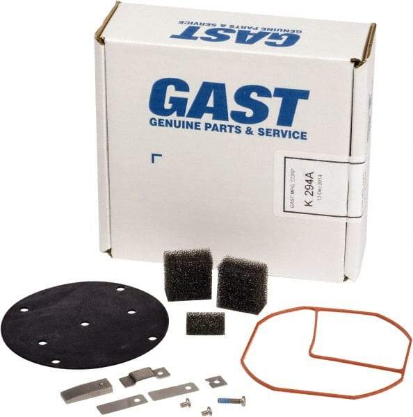 Gast - 13 Piece Air Compressor Repair Kit - For Use with Gast DOA/DAA Models - Americas Industrial Supply