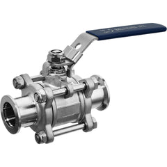 Ball Valve:  Standard Port, Quick-Clamp,