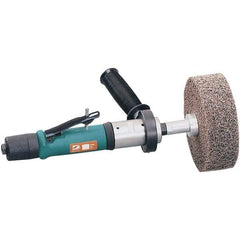 Dynabrade - 0.7 hp, 4,500 RPM Finishing Sander - 40 CFM Air Consumption, 6.21 bar Air Pressure, 1/4 NPT Inlet - Americas Industrial Supply