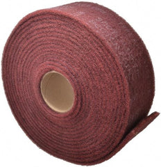 3M - 30' Long x 4" Wide Nonwoven Roll - Very Fine Grade, Purple, Aluminum Oxide - Americas Industrial Supply