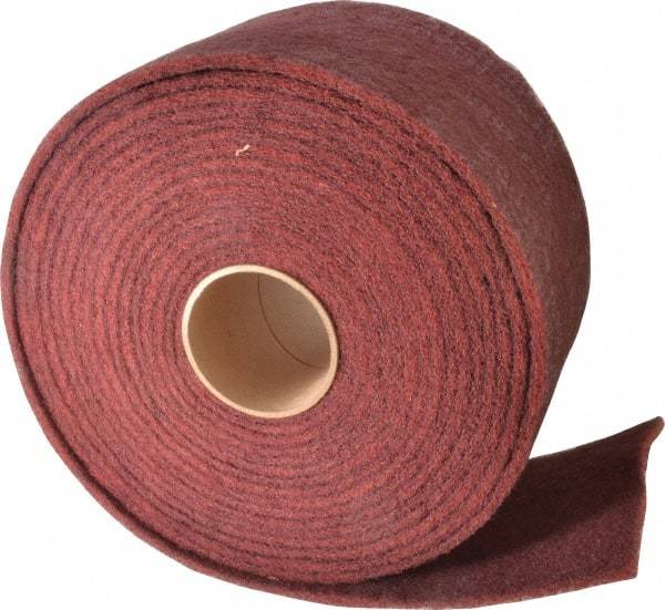 3M - 30' Long x 6" Wide Nonwoven Roll - Very Fine Grade, Purple, Aluminum Oxide - Americas Industrial Supply