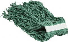 PRO-SOURCE - 1-1/4" White Head Band, Large Blended Fiber Cut End Mop Head - 4 Ply, Clamp Jaw Connection, Use for General Purpose - Americas Industrial Supply