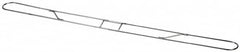 PRO-SOURCE - 48" Long x 3-1/4" Wide Chrome Plated Steel Dust Mop Frame - White, Clip-On - Americas Industrial Supply