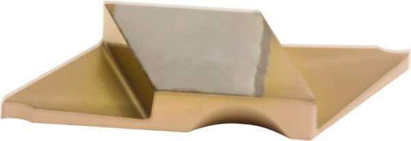 Sumitomo - CTL121505 AC530U Grade, 0.0591" Cutting Width, Carbide Cutoff Insert - 0° Neutral Lead Angle, 0.002" Cnr Rad, TiAlN/AlCrN Coated, Double End - Americas Industrial Supply