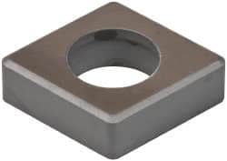 Kennametal - 3/4" Inscribed Circle, Diamond (Shape) Turning Shim for Indexables - 0.255" Thick, ICSN Shim Style, Negative Rake - Americas Industrial Supply