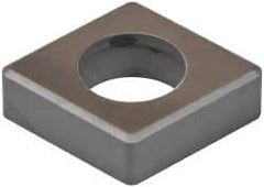 Kennametal - 3/4" Inscribed Circle, Diamond (Shape) Turning Shim for Indexables - 0.255" Thick, ICSN Shim Style, Negative Rake - Americas Industrial Supply