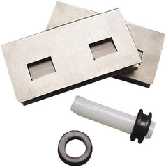 Justrite - 0.17' Long x 0.33' Wide x 1" High, Spill Containment Accumulation Drain Kit - Compatible with Justrite Pallets & Accumulations Centers - Americas Industrial Supply