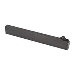 Hertel - CTCO, Neutral Cut, 0° Lead Angle, 1/2" Shank Height x 1" Shank Width, Neutral Rake Indexable Turning Toolholder - 8" OAL, TP.. 322 Insert Compatibility, Clamp Holding Method - Americas Industrial Supply