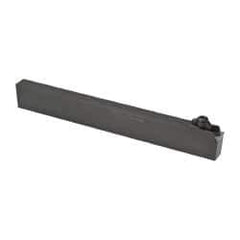 Hertel - CTCO, Neutral Cut, 0° Lead Angle, 1/2" Shank Height x 1" Shank Width, Neutral Rake Indexable Turning Toolholder - 8" OAL, TP.. 322 Insert Compatibility, Clamp Holding Method - Americas Industrial Supply