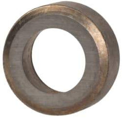 Made in USA - 1/2" Inscribed Circle, Round Shim for Indexables - Carbide, 3/16" Thick, IRSN Shim Style, Negative Rake - Americas Industrial Supply